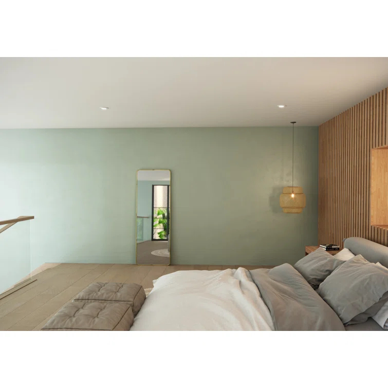 Trinity 24 in. x 67 in. Square Radius Mirror