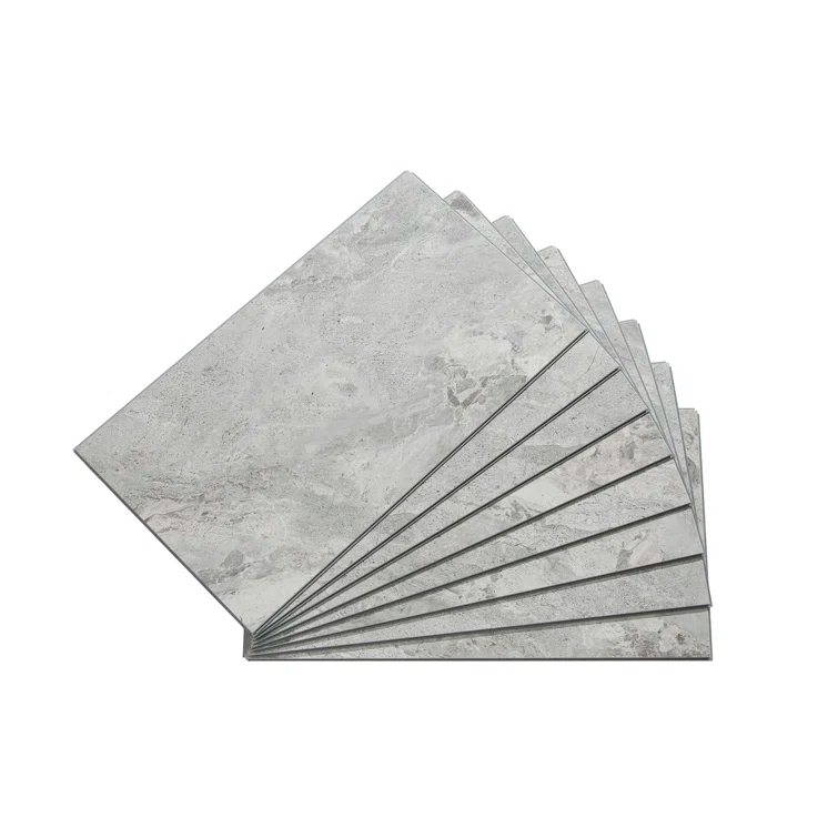 Palisade 25.6 in. x 14.8 in. Interlocking Vinyl Waterproof Wall Tiles