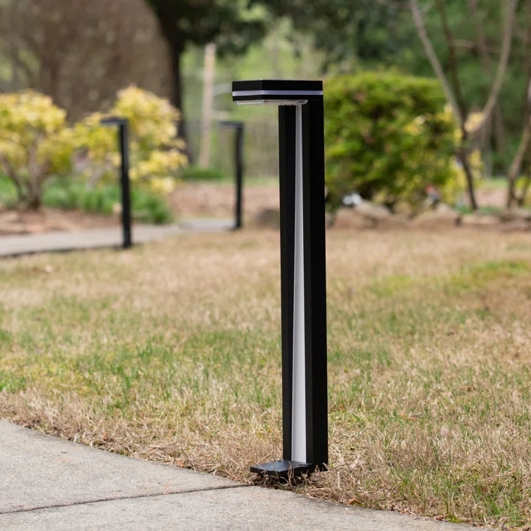 Sentry Modern 60 Lumens Solar Outdoor LED Landscape Pathway Light - 2 Pack