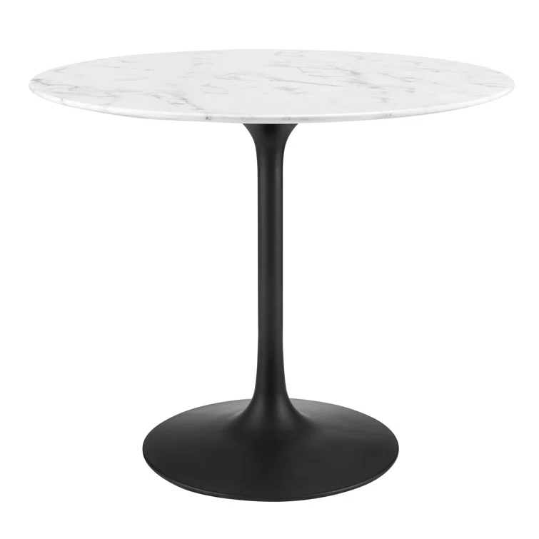 Modway Lippa Round Artificial Marble Dining Table by Modway