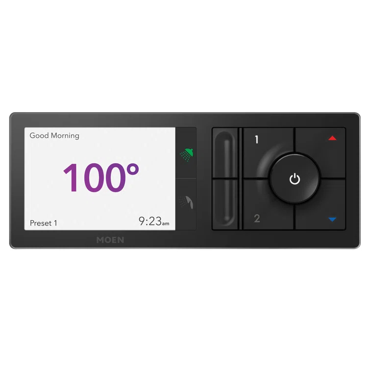 Smart Shower 2-Outlet Digital Shower Controller for Thermostatic Shower Valve