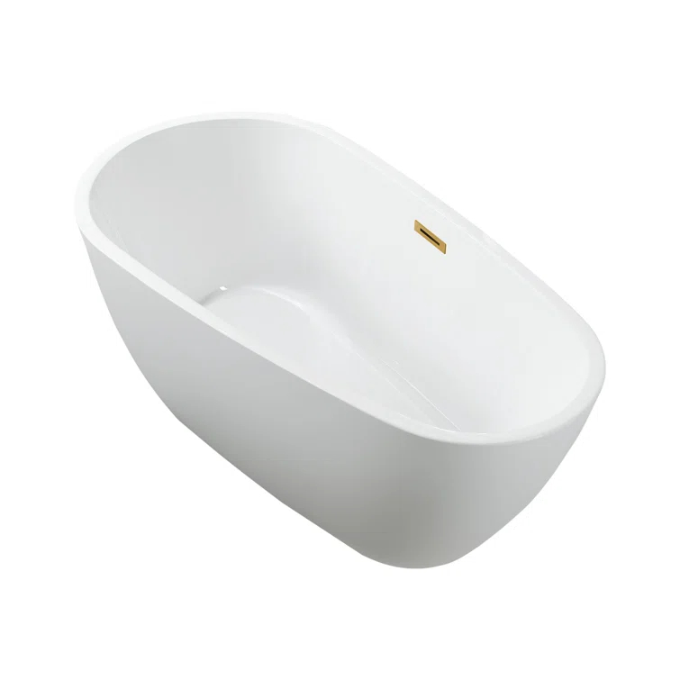 Freestanding Soaking Acrylic Bathtub