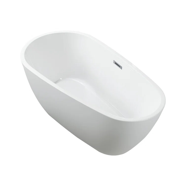 Freestanding Soaking Acrylic Bathtub
