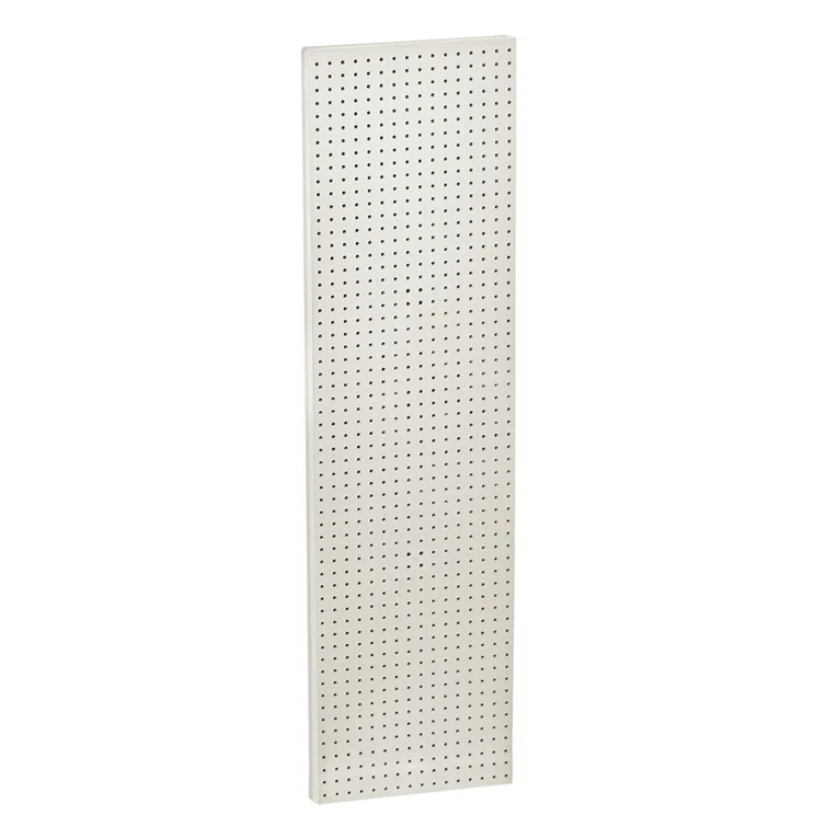 Azar Displays 771660-WHT-2PK Pegboard Wall Panel Storage Solution, Size: 60"x 16.125", 2-Pack (Set of 2)