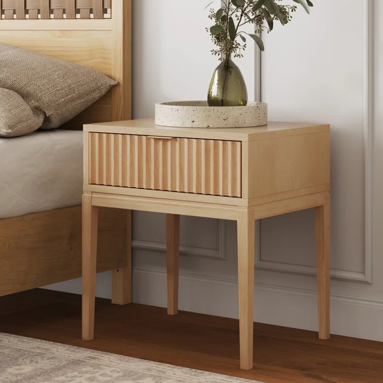 24'' W Solid Wood Nightstand