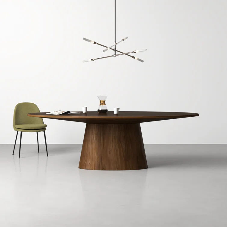 Raul 95" Pedestal Dining Table
