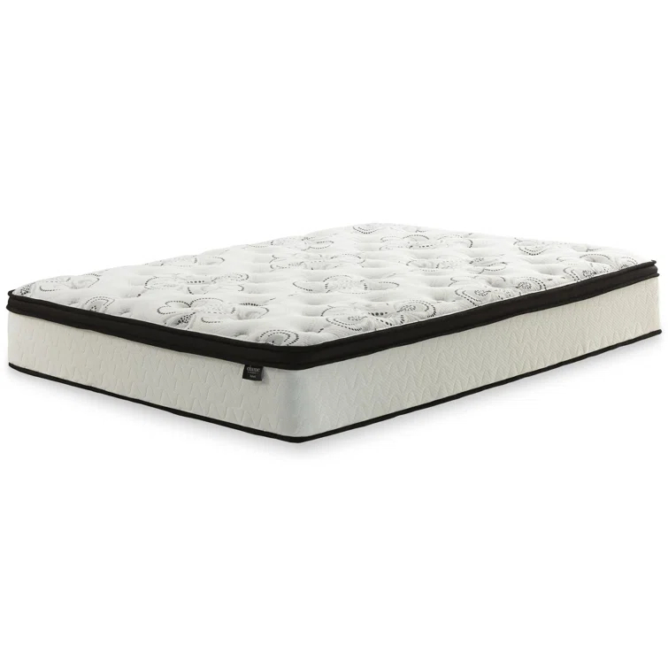 Signature Design by Ashley 12" Ultra Plush Gel Memory Foam Mattress and Adjustable Base