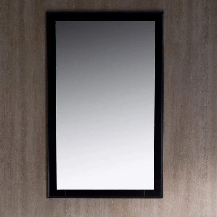 Oxford Wood Flat Wall Mirror