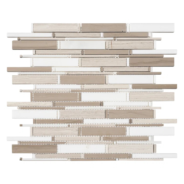 Knoll Natural Stone Mosaic Kitchen Backsplash, Bathroom, Shower, Pool, Wall and Floor Tile