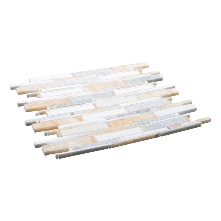 Knoll Natural Stone Mosaic Kitchen Backsplash, Bathroom, Shower, Pool, Wall and Floor Tile