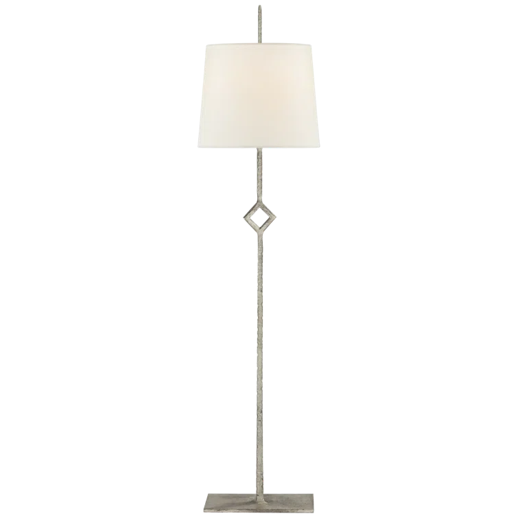 Edison Gilded Iron Buffet Table Lamp with Paper Shade