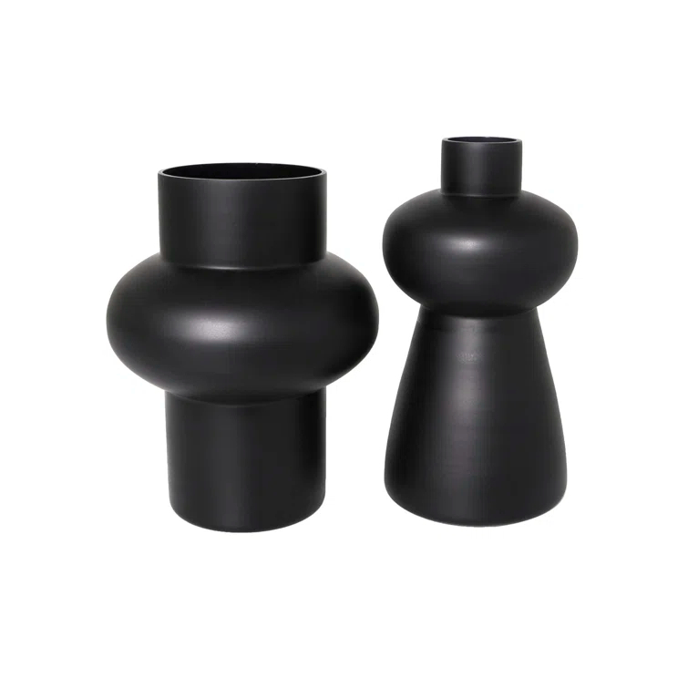 Mable 2-Piece Set Glass Table Vase