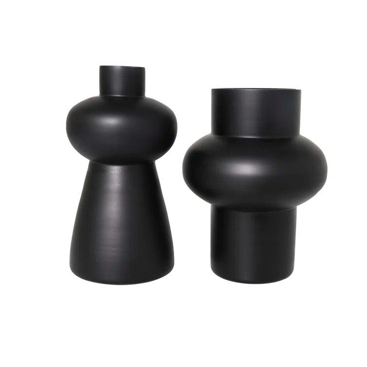 Mable 2-Piece Set Glass Table Vase