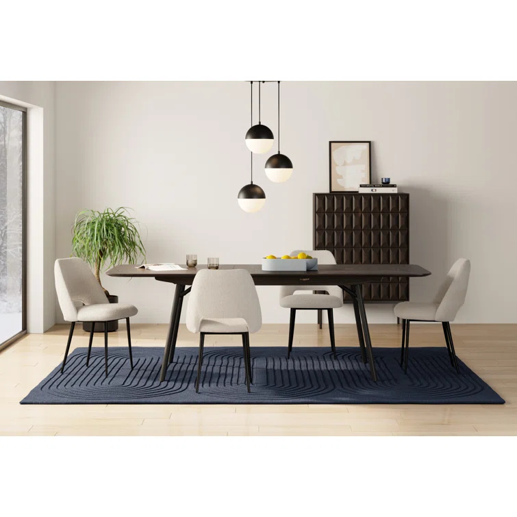 Valdez Boucle Dining Chair