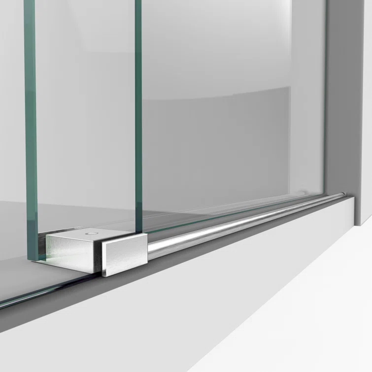 DreamLine Enigma-XO 34 1/2 in. D x 50-54 in. W x 76 in. H Frameless Shower Enclosure