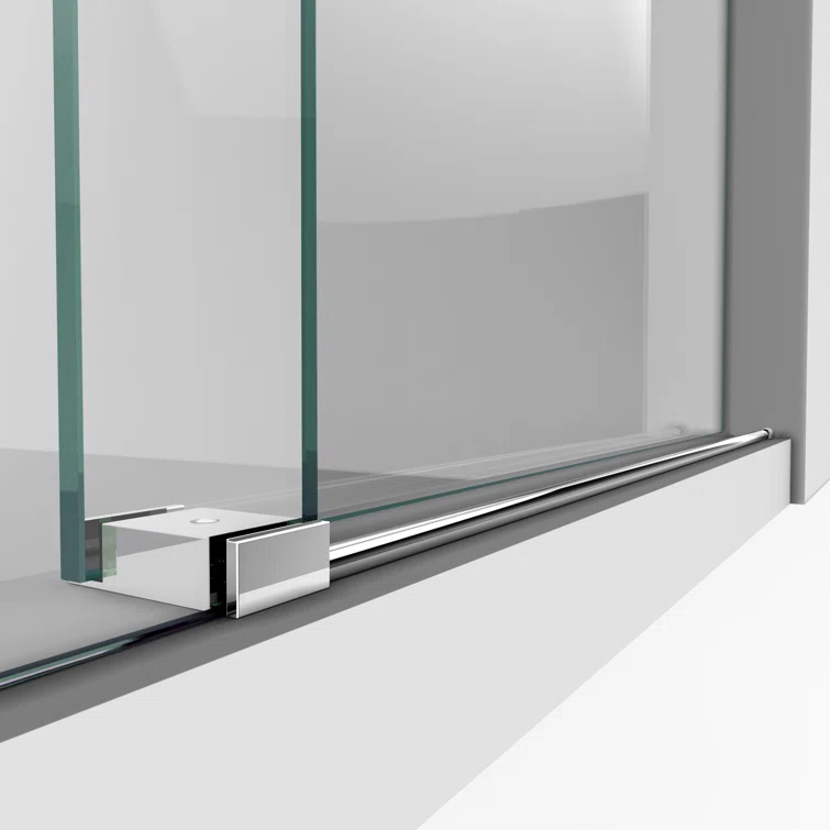 DreamLine Enigma-XO 34 1/2 in. D x 50-54 in. W x 76 in. H Frameless Shower Enclosure