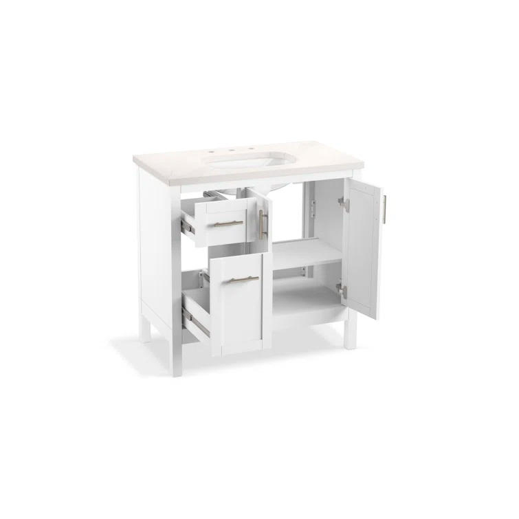Hadron 37" Single Bathroom Vanity Set