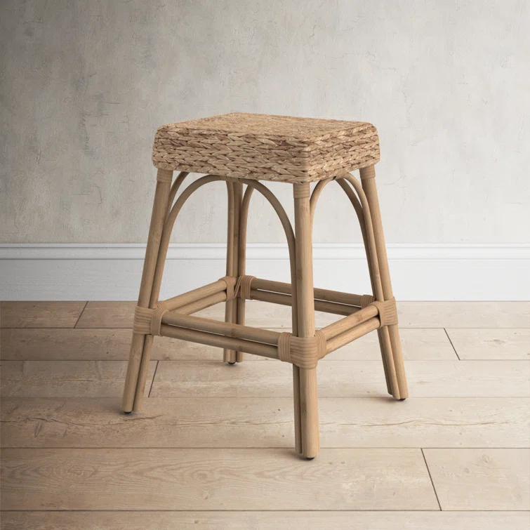 Lennart Woven Stool