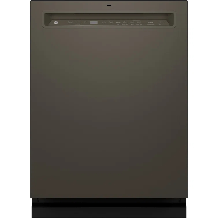 GE Appliances 24" 47 Decibel ENERGY STAR Certified Built-in Front Control Dishwasher with Adjustable Rack and Tall Tub