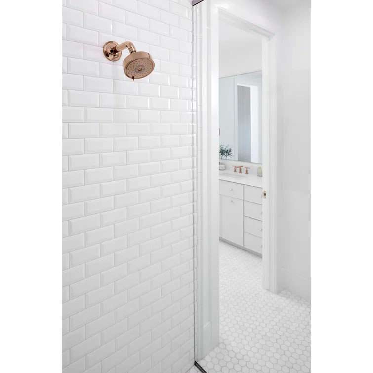 Kohler Purist® 1.75 Gpm Multifunction Wall Mount Showerhead, Three Spray Settings, 5.5" High Pressure Spray Head
