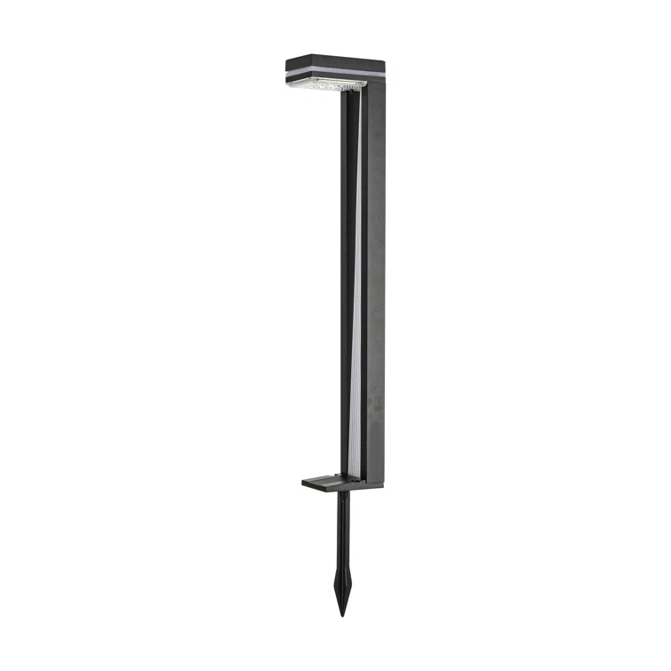 Sentry Modern 60 Lumens Solar Outdoor LED Landscape Pathway Light - 2 Pack