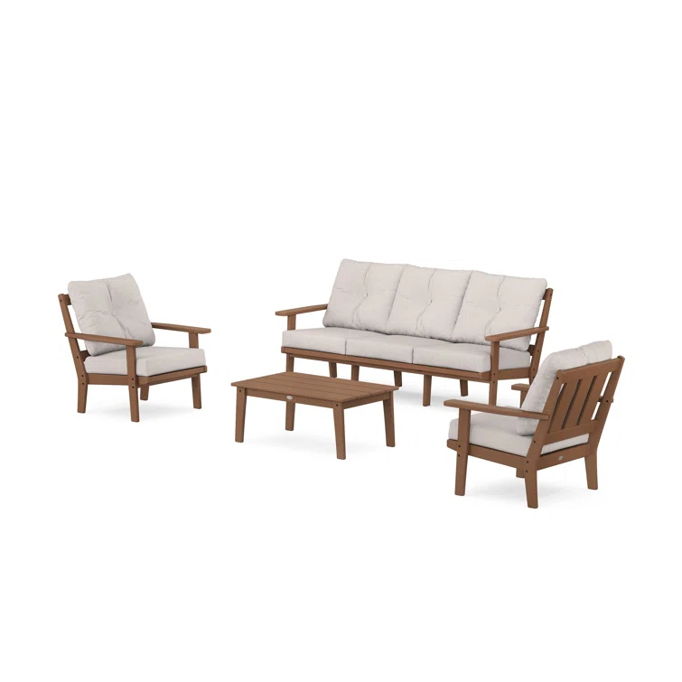 Oxford 4-Piece Deep Seating Set with Sofa