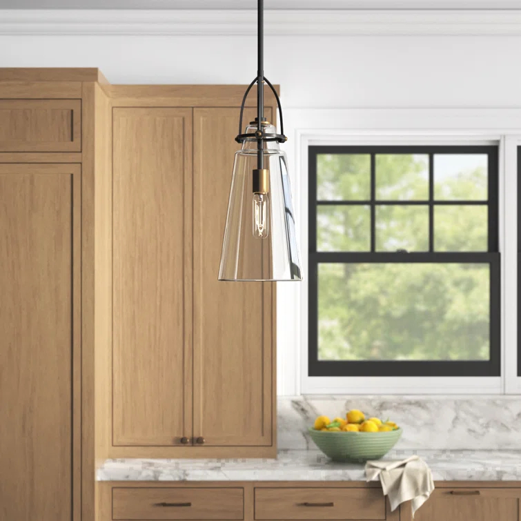 Single Light Glass Dimmable Pendant