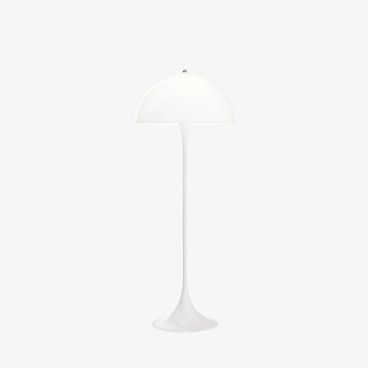 Panthella White Opal Acrylic Floor Lamp