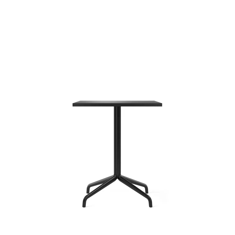 Charcoal Linoleum and Marble Extendable Counter Height Dining Table