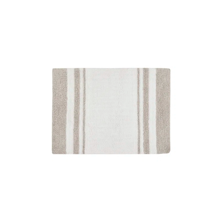 Madison Park Cotton Reversible Bath Rug