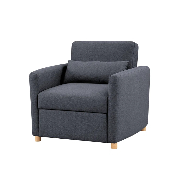 Serta Cooper 36" Convertible Sleeper Accent Chair with Cushion
