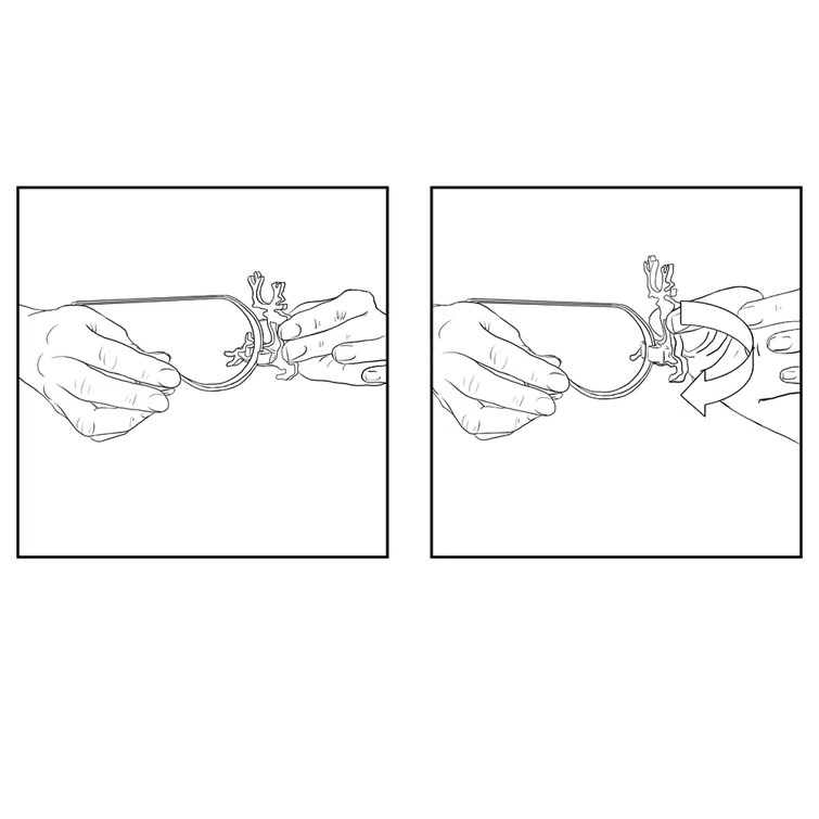 Original MantleClips™ Stocking Holder