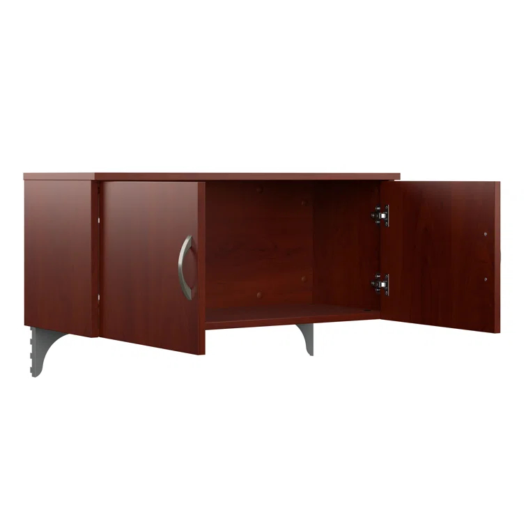 Bush Business Furniture Office In An Hour Rectangle 1 Person Cubicle with Cable Management