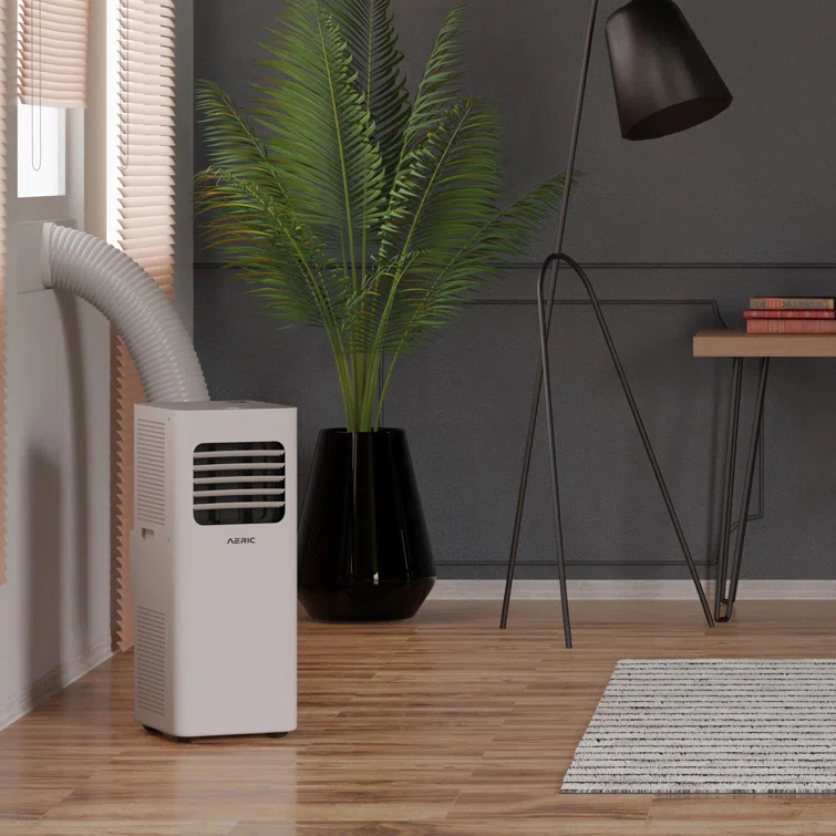 Aeric 5,500 BTU SACC (9,000 BTU ASHRAE) Portable Air Conditioner with Dehumidifier,400 Sq. Ft.