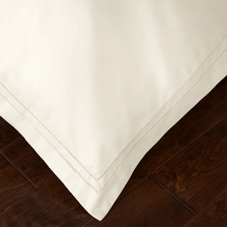 Ivory Queen Egyptian Cotton 3-Piece Duvet Cover Set