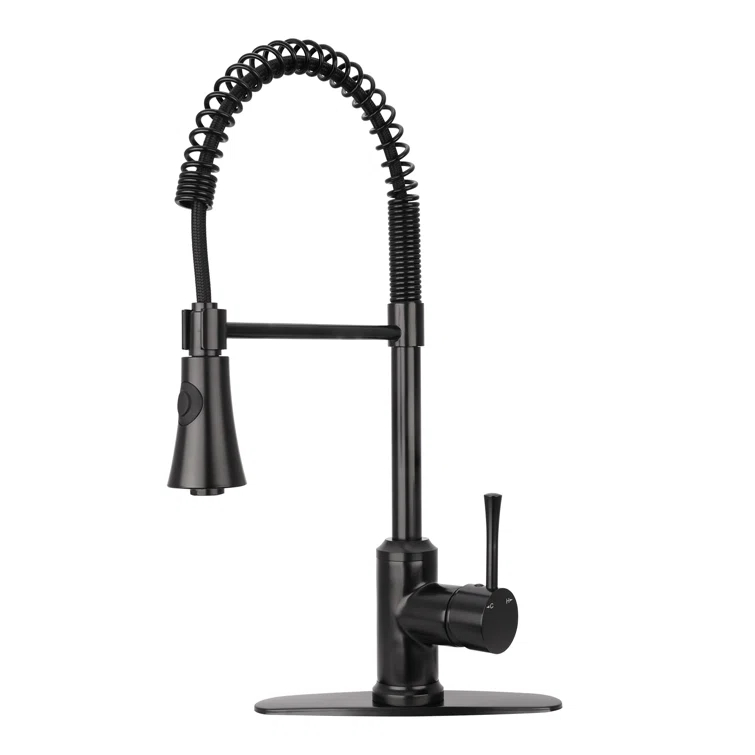 Pull Down Single Handle Kitchen Faucet