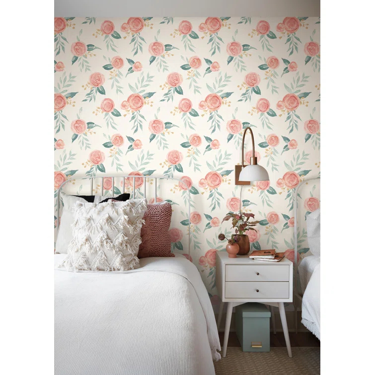 Watercolor Roses Wallpaper