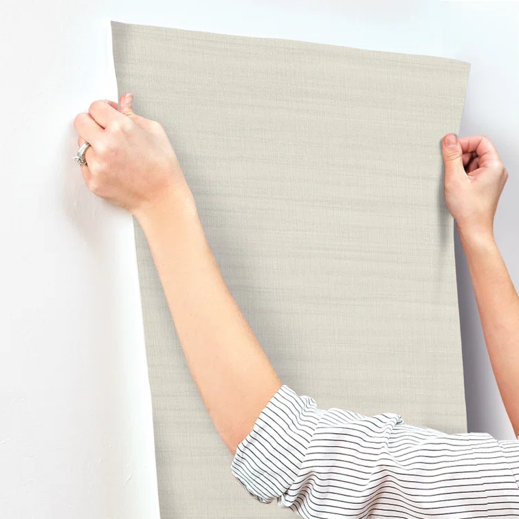 Washed Linen Wallpaper