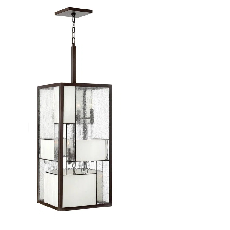 Hinkley Lighting - Mondrian - Twelve Light Pendant in Craftsman Style - 14