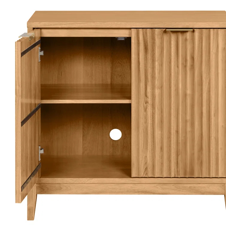 Jasper 2-Pack Solid Wood Accent Cabinet or TV Stand