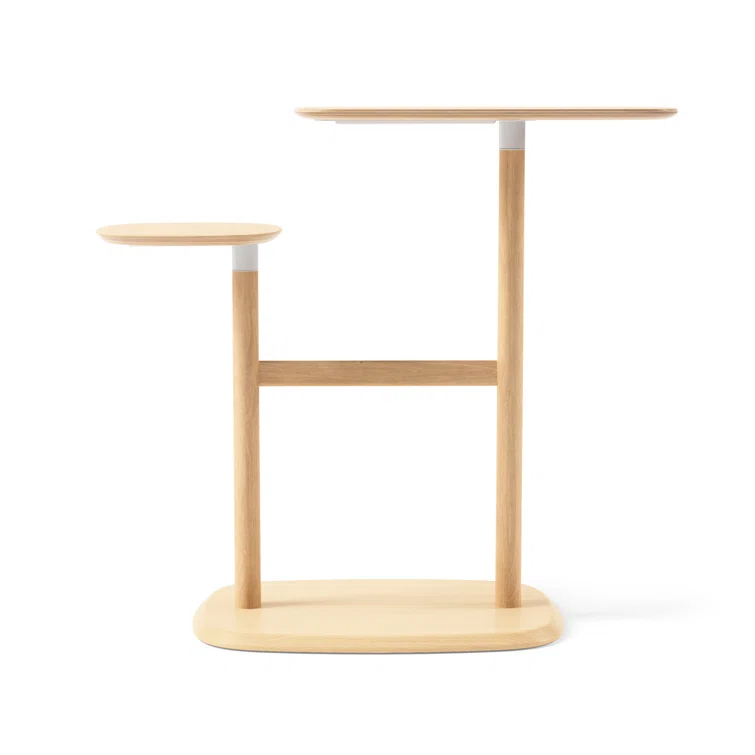 Swivo Solid Wood End Table