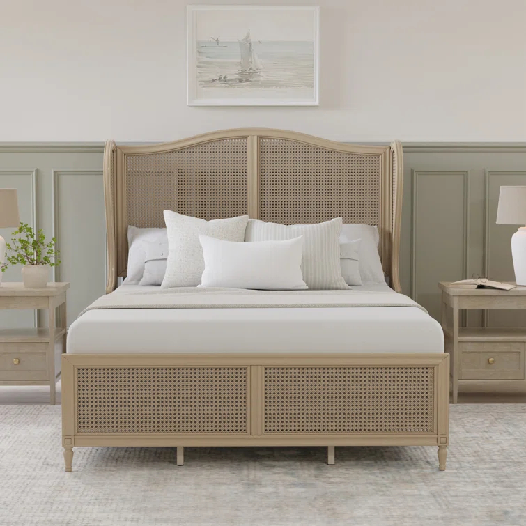 Gia Wingback Storage Bed