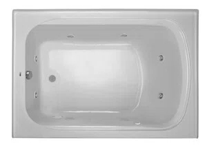 60'' x 42'' Alcove / Tile In Whirlpool Acrylic Bathtub