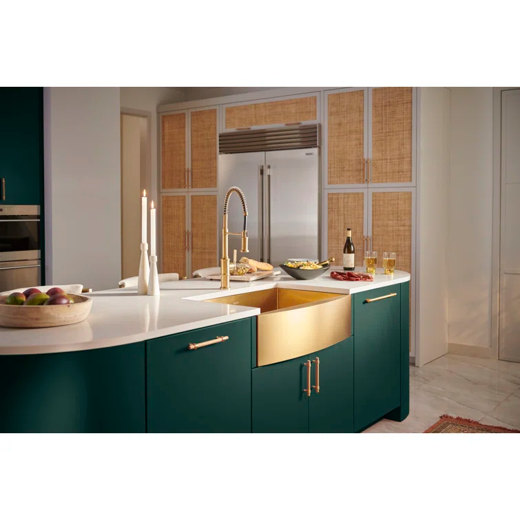 Ruvati 30-inch Apron-Front Farmhouse Kitchen Sink - Stainless Steel