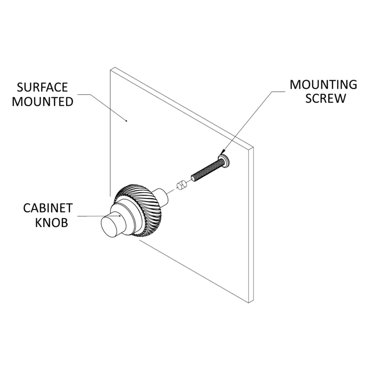 1 3/4" Novelty Knob