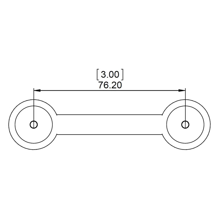 Universal Circle Novelty Knob