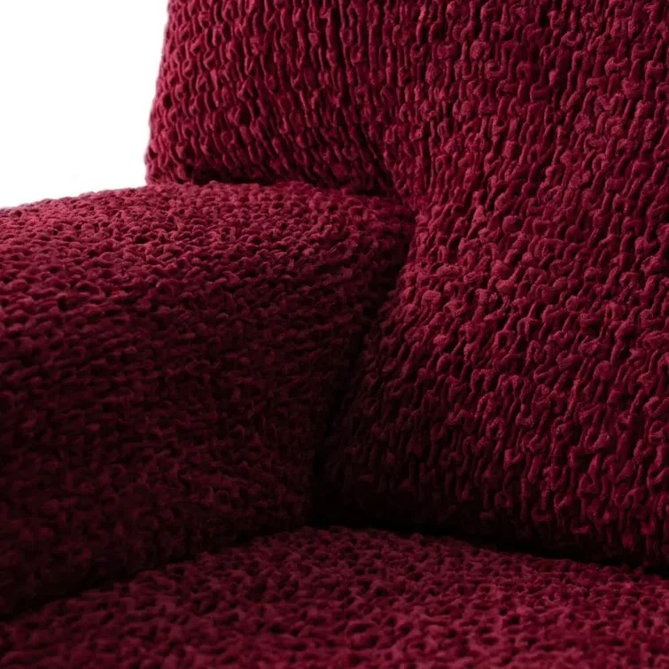 Stretchy Slipcover for Corner Sofa - Soft to Touch & Easy to Clean - Velvet Collection