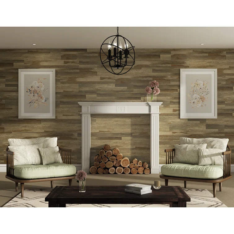 Weekend Warrior 1.5mm Thick x 7-in W x 48-in L 3-mil Luxury Vinyl Plank