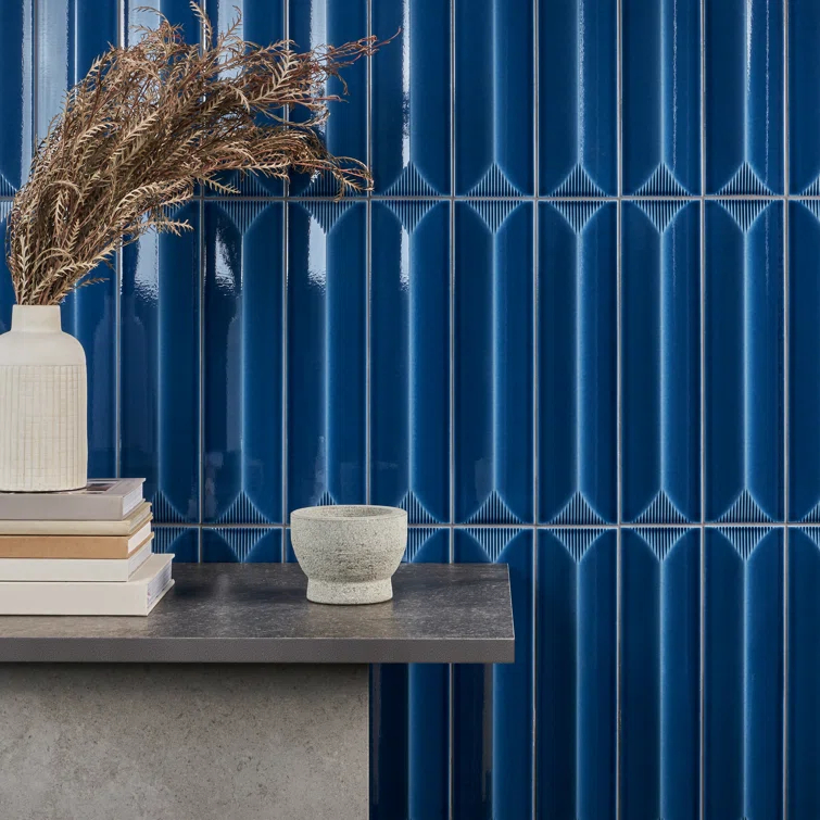 Radiant Inflex 4.43'' W x 17.62'' L Crackled Ceramic Subway Wall Tile (6.53 Sq. Ft. / Case)