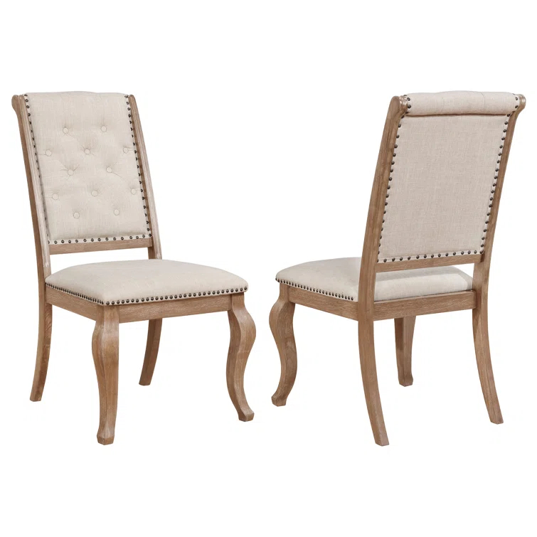Keeter 19.25'' H Tufted Upholstered Side Chair